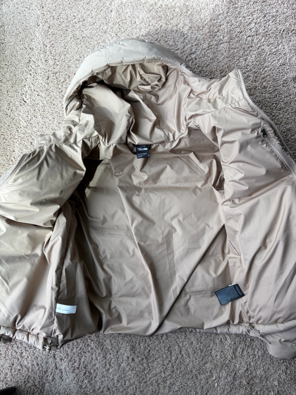 The North Face Women’s Frost Fall Hooded Jacket | Mushroom Grey | Medium - Picture 6 of 11